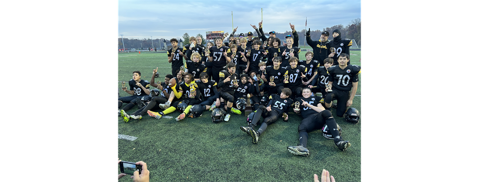 Steelers Varsity 2023 MYFCC Champs
